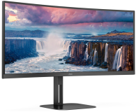AOC 34'' CU34V5C/BK Czarny - 1089009 - zdjęcie 3